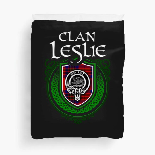 Discover Clan Leslie Scottish Tartan Duvet Covers