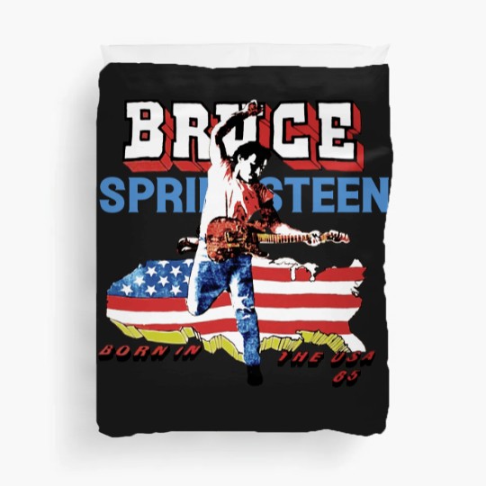 Discover Bruce Springsteen Bon In The Usa Duvet Covers, Vintage Bruce Springsteen Concert S-5Xl