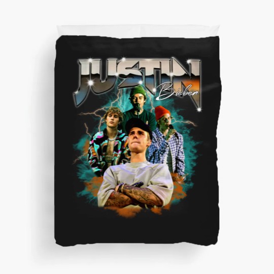 Discover Justin Bieber Duvet Covers, Rapper 90s Vintage Bootleg Duvet Covers