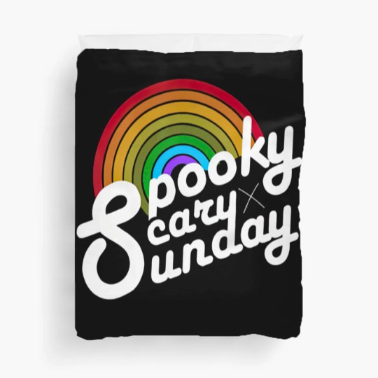 Discover Spooky Scary Sunday Duvet Covers, Spooky Sunday Unisex