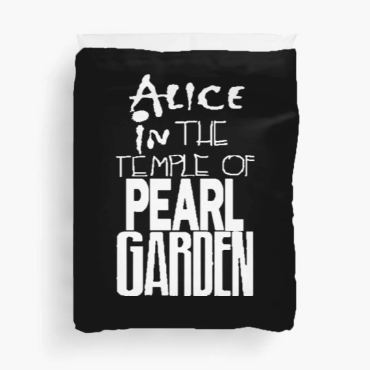 Discover Alice In The Temple Of Pearl Garden Duvet Covers