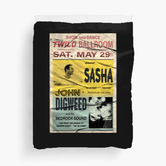 Discover Sasha and John Digweed Twilo Retro Duvet Covers