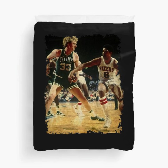 Discover GOAT vs Dr. J Duvet Covers
