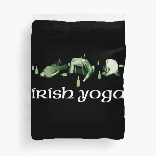 Discover Men's Irish Yoga Duvet Covers St Patrick's Day