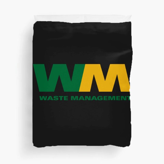 Discover WASTE MANAGEMENT LOGO Duvet Covers