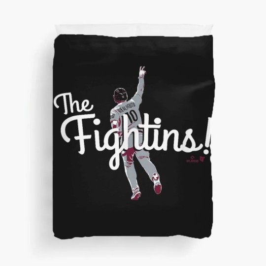 Discover JT Realmuto -- The Fightins -- Baseball Duvet Covers