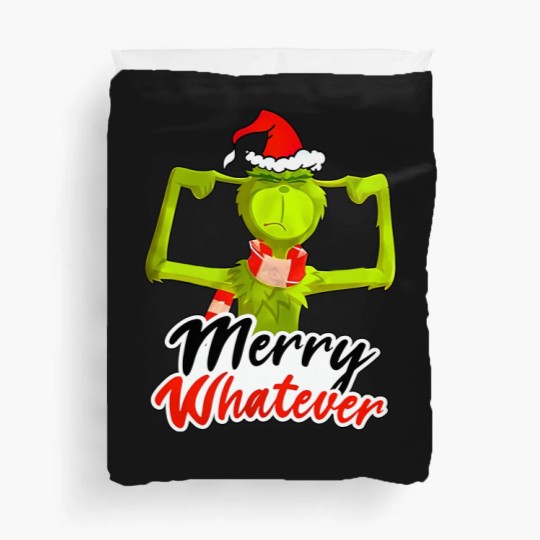 Discover The funny character Merry Whatever Duvet Covers