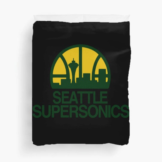 Discover Supersonics Seattle Duvet Covers