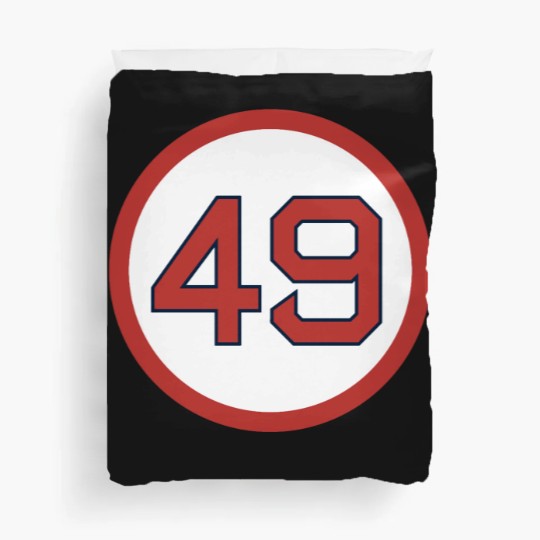 Discover Tim Wakefield 49 Jersey Number (2) 6+4+3=2 Boston Duvet Covers