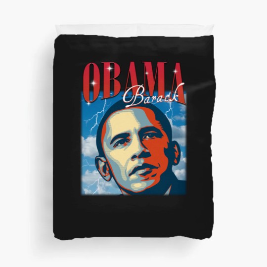 Discover RETRO BARACK OBAMA Duvet Covers | Vintage Obama Duvet Covers Retro 90s