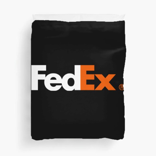 Discover FedEx Ground Delivery Logo Duvet Covers