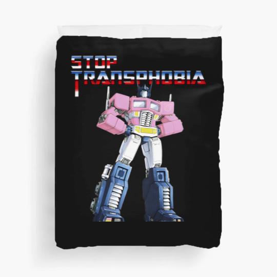 Discover Stop Transphobia Duvet Covers, Stop Transphobia Duvet Covers