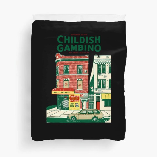 Discover Childish Gambino This is America Hip-Hop Funk Unisex Duvet Covers