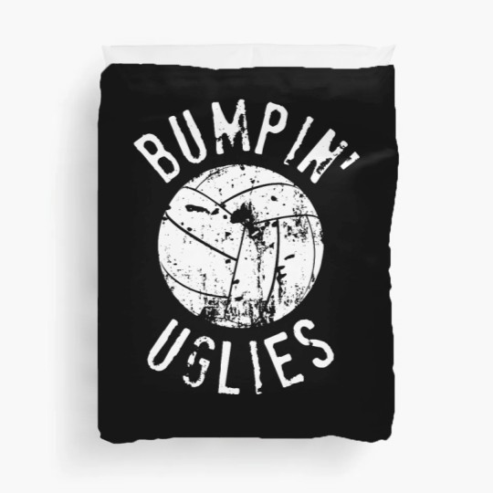 Discover Volleyball Team Duvet Covers For Men & Women - Bumpin' Uglies - Bumping Uglies Duvet Covers