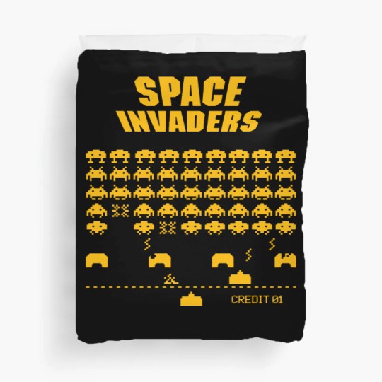 Discover Space Invaders Duvet Covers
