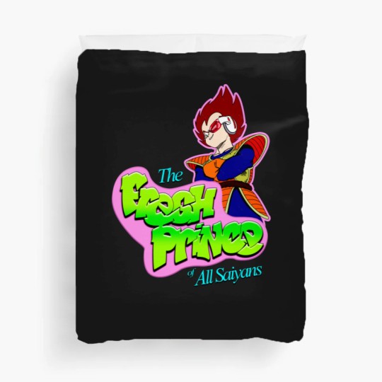 Discover Fresh Saiyan  dragon  fresh  of bel air  Saiyan  vegeta  dbz  dbs  ball Duvet Covers