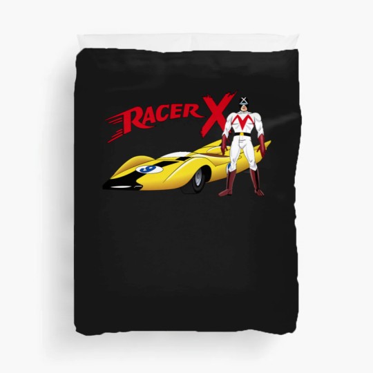 Discover Racer X Tribute to Original 60s Speed Racer Cartoon Series Duvet Covers