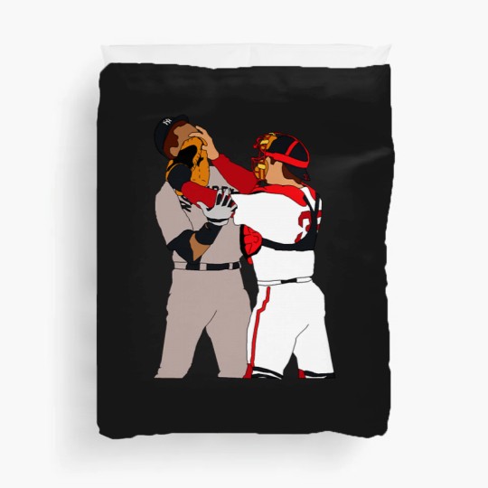 Discover Jason Varitek Alex Rodriguez Brawl Duvet Covers