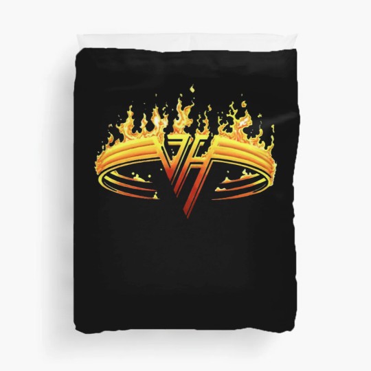Discover van fired halen Duvet Covers