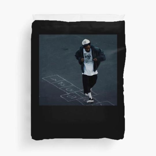 Discover Kendrick Lamar Hopscotch Not Like Us A Minor Premium Cotton Duvet Covers