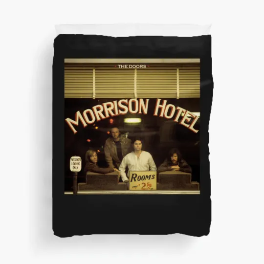 Discover Hot The Doors Morrison Hotel Album Duvet Covers