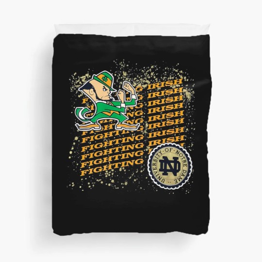 Discover Vintage 90s ND University Crewneck Duvet Covers