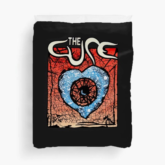 Discover Vintage The Cure Duvet Covers, The Cure Duvet Covers, Rock Music Graphic Duvet Covers
