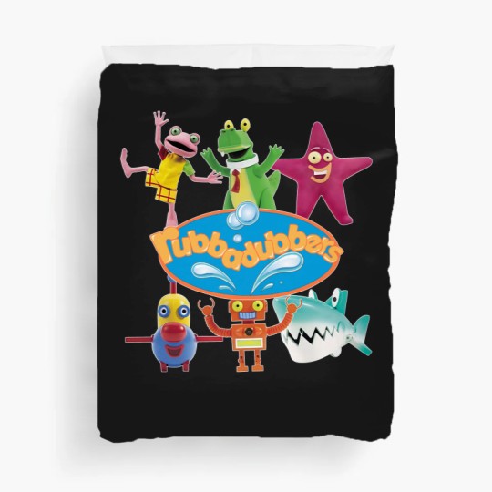Discover Rubbadubbers cartoon kids show Duvet Covers