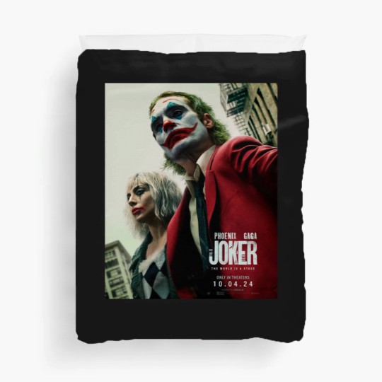 Discover Joker 2 Movie Unisex Duvet Covers , Joaquin Phoenix And Ld ga Duvet Covers