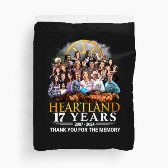 Discover Heartland 17th Anniversary Duvet Covers, Heartland Thank For Memories Duvet Covers, Classic Movie Duvet Covers