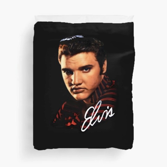 Discover Vintage Elvis Presley Duvet Covers 90s Band Duvet Covers Big Face Grail