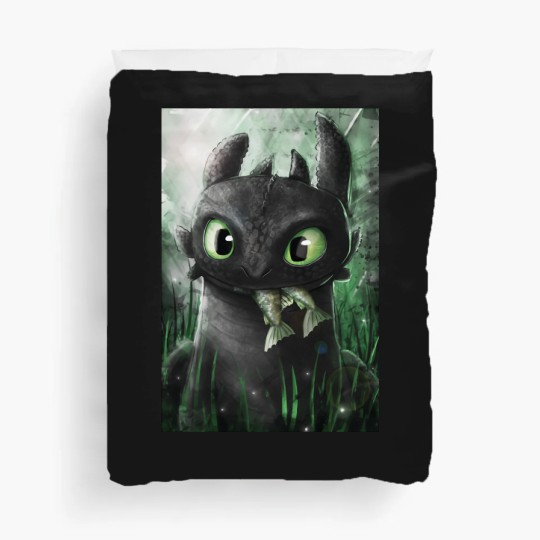 Discover How To Train Your Dragon, Toothless Gifts For Men & Women Duvet Covers
