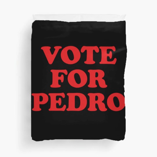 Discover Vote for Pedro Duvet Covers - Napoleon Dynamite Cult Classic Duvet Covers for Fans