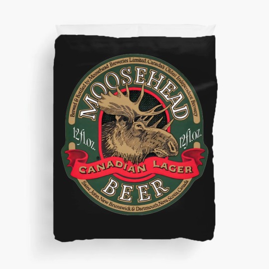 Discover 80s Mooseheads Beer Duvet Covers
