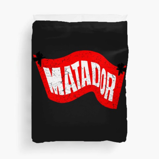 Discover Vintage Matador Records Distressed Duvet Covers