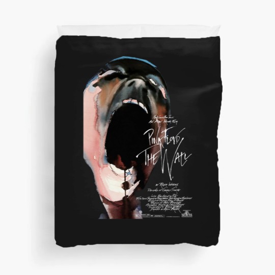 Discover The Pink Wall Poster Duvet Covers