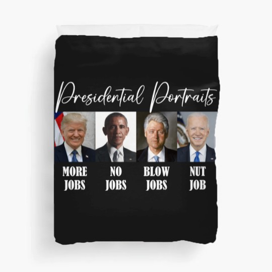Discover Presidential Portrait Duvet Covers - Sarcastic Duvet Covers - Women's Duvet Covers - Mens Duvet Covers
