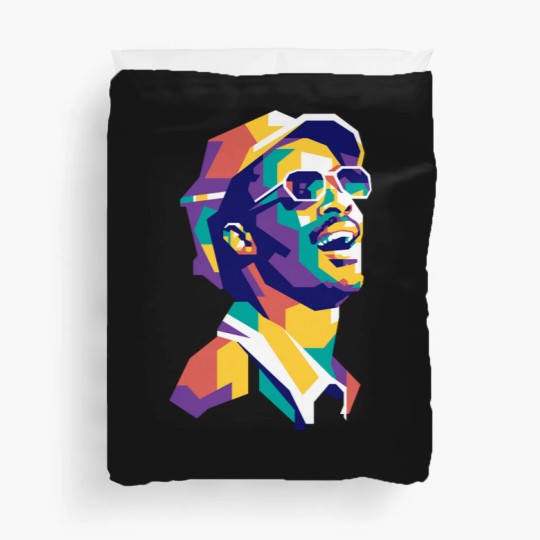 Discover Stevie Wonder WPAP Limit Color Duvet Covers