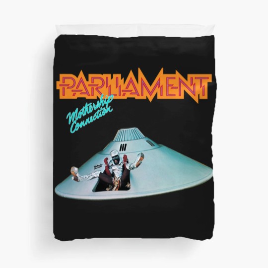 Discover PARLIAMENT FUNKADELIC MOTHERSHIP CONNECTION George Clinton Duvet Covers