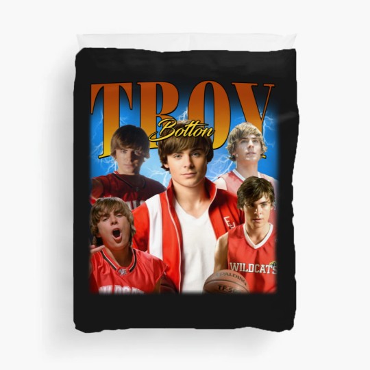 Discover Troy Bolton Duvet Covers, Zac Efron Merchandise, Zac Efron Duvet Covers, Zac Efron Duvet Covers