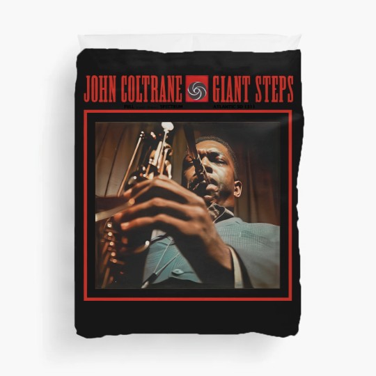 Discover Men's Cotton Crew Duvet Covers John Coltrane Giant Steps
