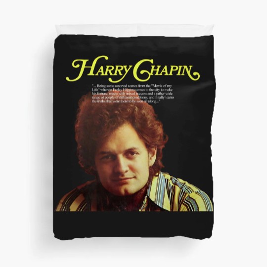 Discover Harry Chapin Cherry Wood Gold Orange Duvet Covers