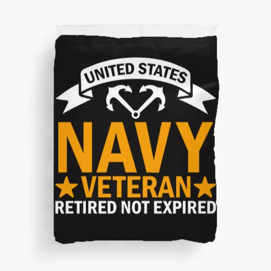 Discover United States Navy Veteran Duvet Covers, Navy Veteran Duvet Covers, US Navy Veteran Duvet Covers