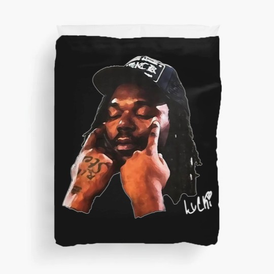 Discover Lucki - Graphic Duvet Covers, Rap Duvet Covers, Vintage Style Rap Duvet Covers, Hip Hop Duvet Covers
