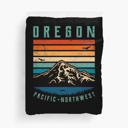 Discover Oregon - Oregon - Duvet Covers