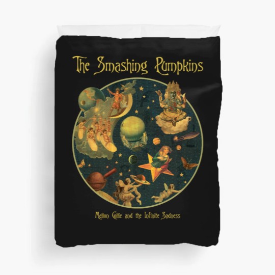 Discover Vintage 1996 The Smashing Pumpkins Band Tour Duvet Covers