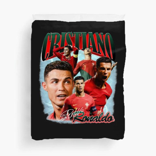 Discover Christiano Ronaldo Duvet Covers, Christiano Ronaldo fan Duvet Covers