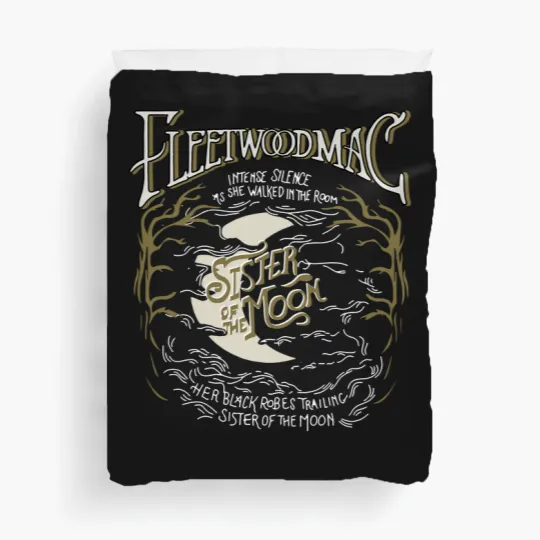 Discover Vintage Fleetwood Mac Duvet Covers, Sisters Of The Moon Duvet Covers, Fleetwood Mac Duvet Covers