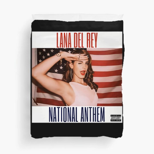 Discover National Anthem Lana Del Rey Duvet Covers Unisex