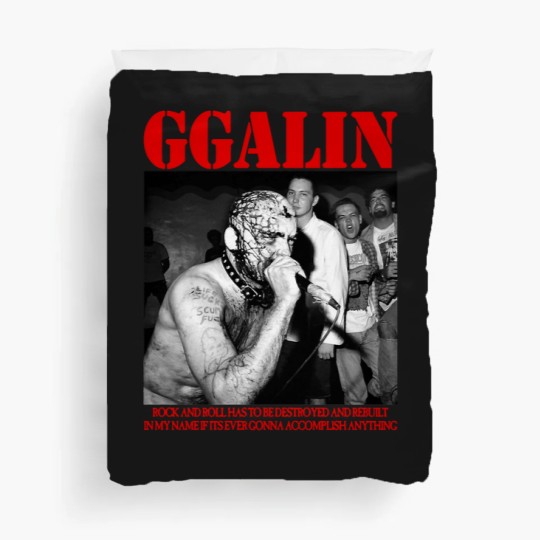 Discover GG Allin Duvet Covers UK SHIPPING Included